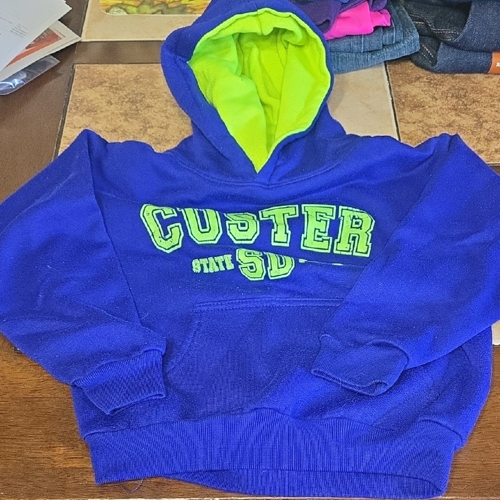 Kids Blue Hoodie
